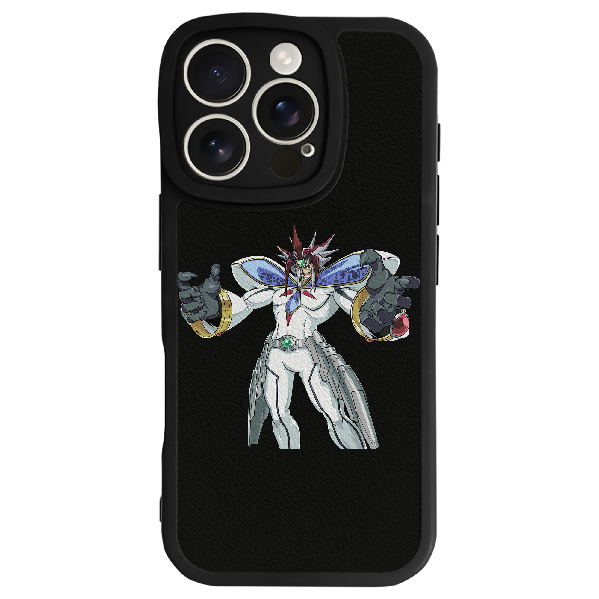 （画像用） 遊☆戯☆王 Yu-Gi-Oh! 【iPhone 16シリーズ対応】シリコンスマホケース（レザー調） 材質：シリコン